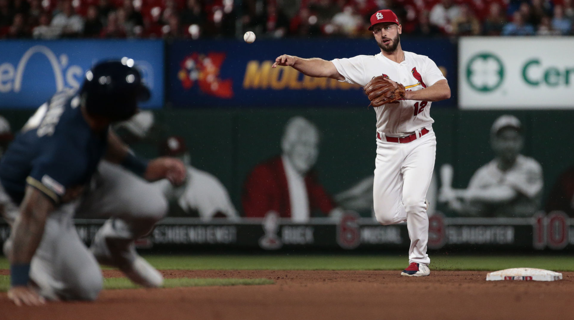 Cardinals vs. Brewers at Busch